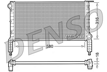 Радиатор охлаждения DENSO DRM09063