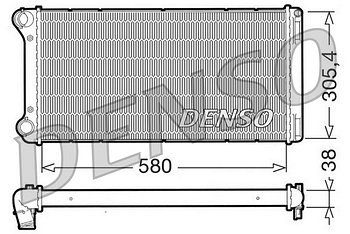 Радиатор охлаждения DENSO DRM09103
