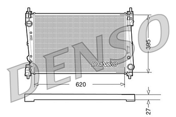 Радиатор охлаждения DENSO DRM09112