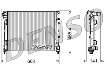 Радиатор охлаждения DENSO DRM09160