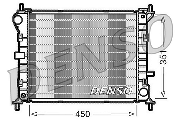 Радиатор охлаждения DENSO DRM10050