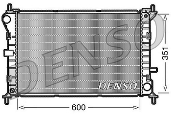 Радиатор охлаждения DENSO DRM10051