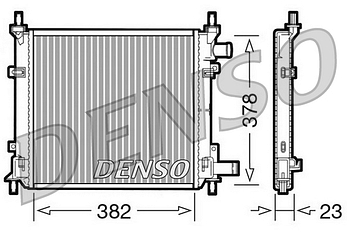 Радиатор охлаждения DENSO DRM10060