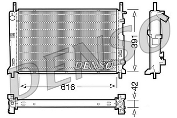 Радиатор охлаждения DENSO DRM10071