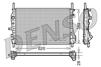 Радиатор охлаждения DENSO DRM10073