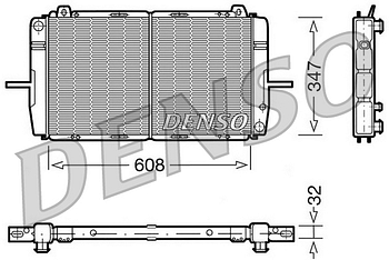 Радиатор охлаждения DENSO DRM10080