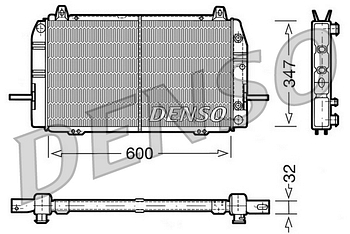 Радиатор охлаждения DENSO DRM10084