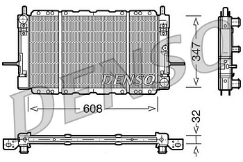 Радиатор охлаждения DENSO DRM10085