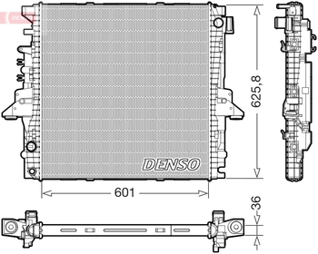 Радиатор охлаждения DENSO DRM14004