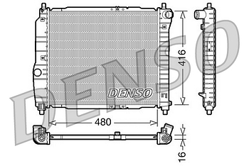 Радиатор охлаждения DENSO DRM15003