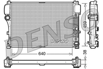 Радиатор охлаждения DENSO DRM17008