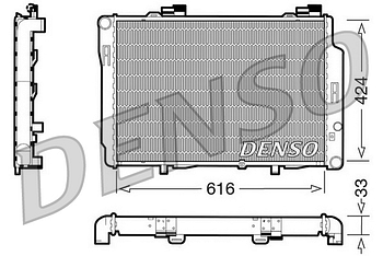 Радиатор охлаждения DENSO DRM17070