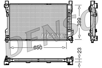 Радиатор охлаждения DENSO DRM17081