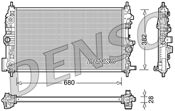 Радиатор охлаждения DENSO DRM20079
