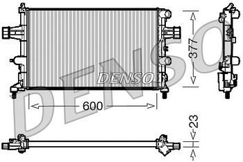 Радиатор охлаждения DENSO DRM20081