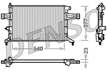 Радиатор охлаждения DENSO DRM20082