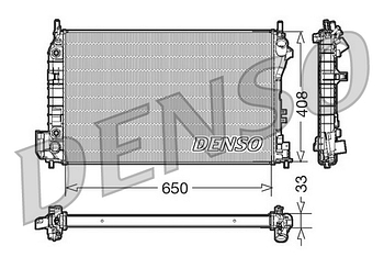 Радиатор охлаждения DENSO DRM20089