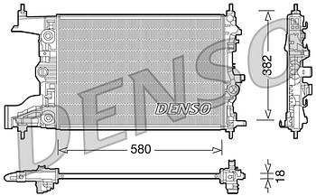 Радиатор охлаждения DENSO DRM20099
