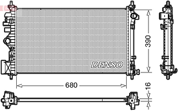 Радиатор охлаждения DENSO DRM20111