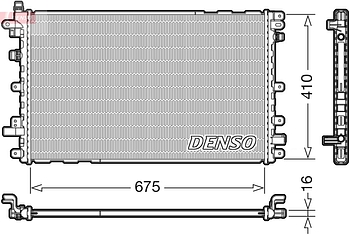 Радиатор охлаждения DENSO DRM20113