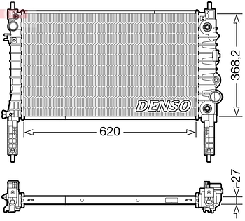 Радиатор охлаждения DENSO DRM20119