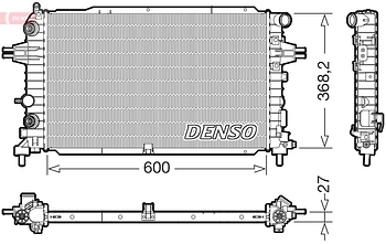 Радиатор охлаждения DENSO DRM20129