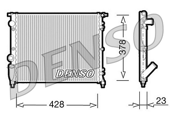 Радиатор охлаждения DENSO DRM23001