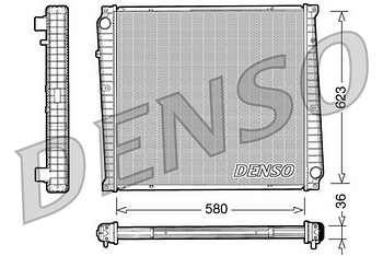 Радиатор охлаждения DENSO DRM23017