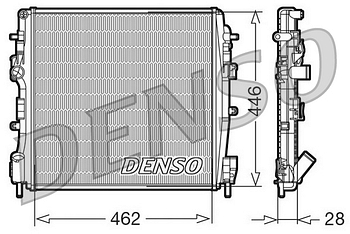 Радиатор охлаждения DENSO DRM23018
