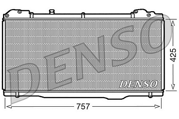 Радиатор охлаждения DENSO DRM23023