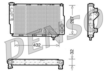 Радиатор охлаждения DENSO DRM23040