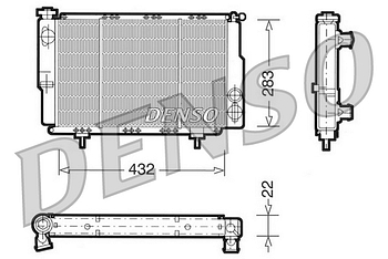 Радиатор охлаждения DENSO DRM23061