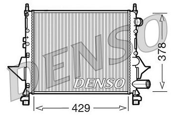 Радиатор охлаждения DENSO DRM23082