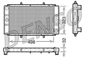 Радиатор охлаждения DENSO DRM24010