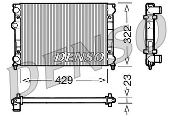 Радиатор охлаждения DENSO DRM32007