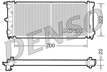 Радиатор охлаждения DENSO DRM32021