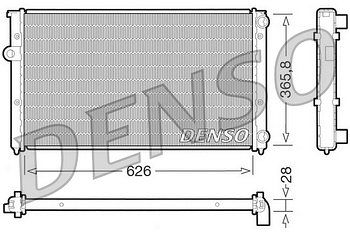 Радиатор охлаждения DENSO DRM32027