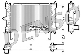 Радиатор охлаждения DENSO DRM32034
