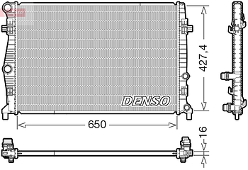 Радиатор охлаждения DENSO DRM32060