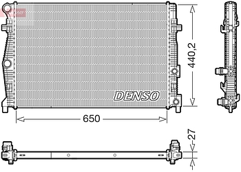 Радиатор охлаждения DENSO DRM32061