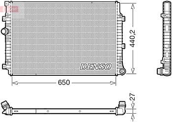 Радиатор охлаждения DENSO DRM32065
