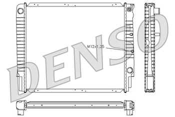 Радиатор охлаждения DENSO DRM33036