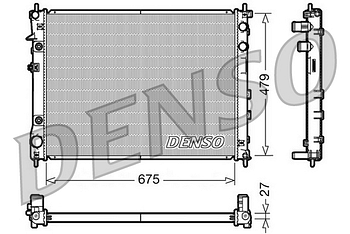 Радиатор охлаждения DENSO DRM36012