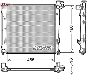 Радиатор охлаждения DENSO DRM41008