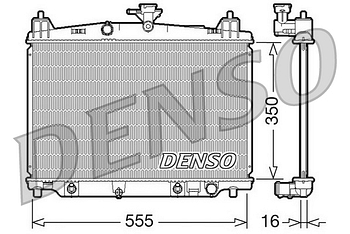 Радиатор охлаждения DENSO DRM44018