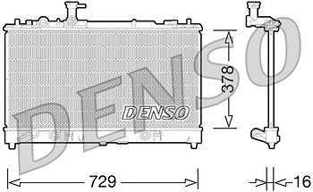 Радиатор охлаждения DENSO DRM44026