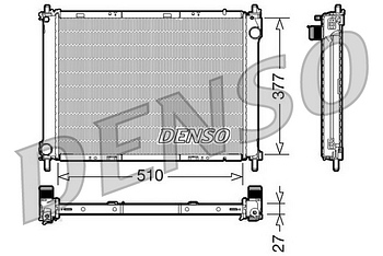 Радиатор охлаждения DENSO DRM46022