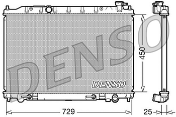 Радиатор охлаждения DENSO DRM46029