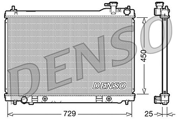 Радиатор охлаждения DENSO DRM46100