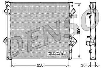 Радиатор охлаждения DENSO DRM50049